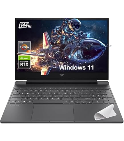 Amazon.com: HP Victus Gaming Laptop, 15.6-inch FHD IPS 144Hz, AMD