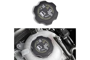 WINUERK Car Radiator Coolant Reservoir Cap, Car Engine Coolant Cap, Radiator Surge Tank Cap, Car Accessories Radiator Cap Replacement for Buick Chevy GMC Pontiac Saturn Cadillac, Replace OEM# 15075118