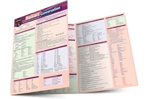Italian Conversation: A Quickstudy Laminated Language Reference Guide