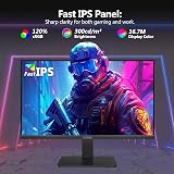 Z Edge 27 Inch Gaming Monitor 180Hz 1ms IPS Full HD 1080P FreeSync view 3