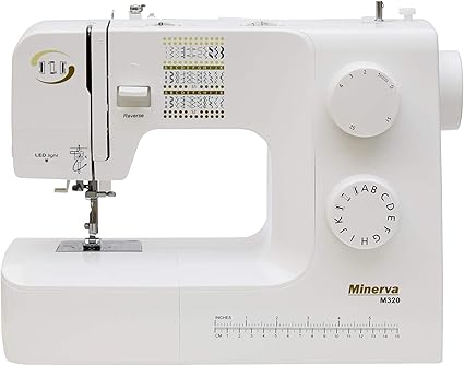 Naaimachine Beste Binnenlandse Draagbare Euro Pro Goedkope Witte Elektromechanische Naaimachine Minerva M320 220 V Amazon Nl
