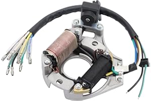 GOOFIT 2-Coil Magneto Stator Replacement for 50cc 70cc 90cc 110cc 125cc Taotao Kick Start ATV Dirt Bike Quad Go Kart