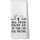 shiviody Funny Labrador Retriever Kitchen Towels - Labrador Retriever Gifts Dish Towels, Gifts for Dog Lovers Decorative Absorbent Dishcloths Hand Towel for Kitchen Decor 16x24 Inches