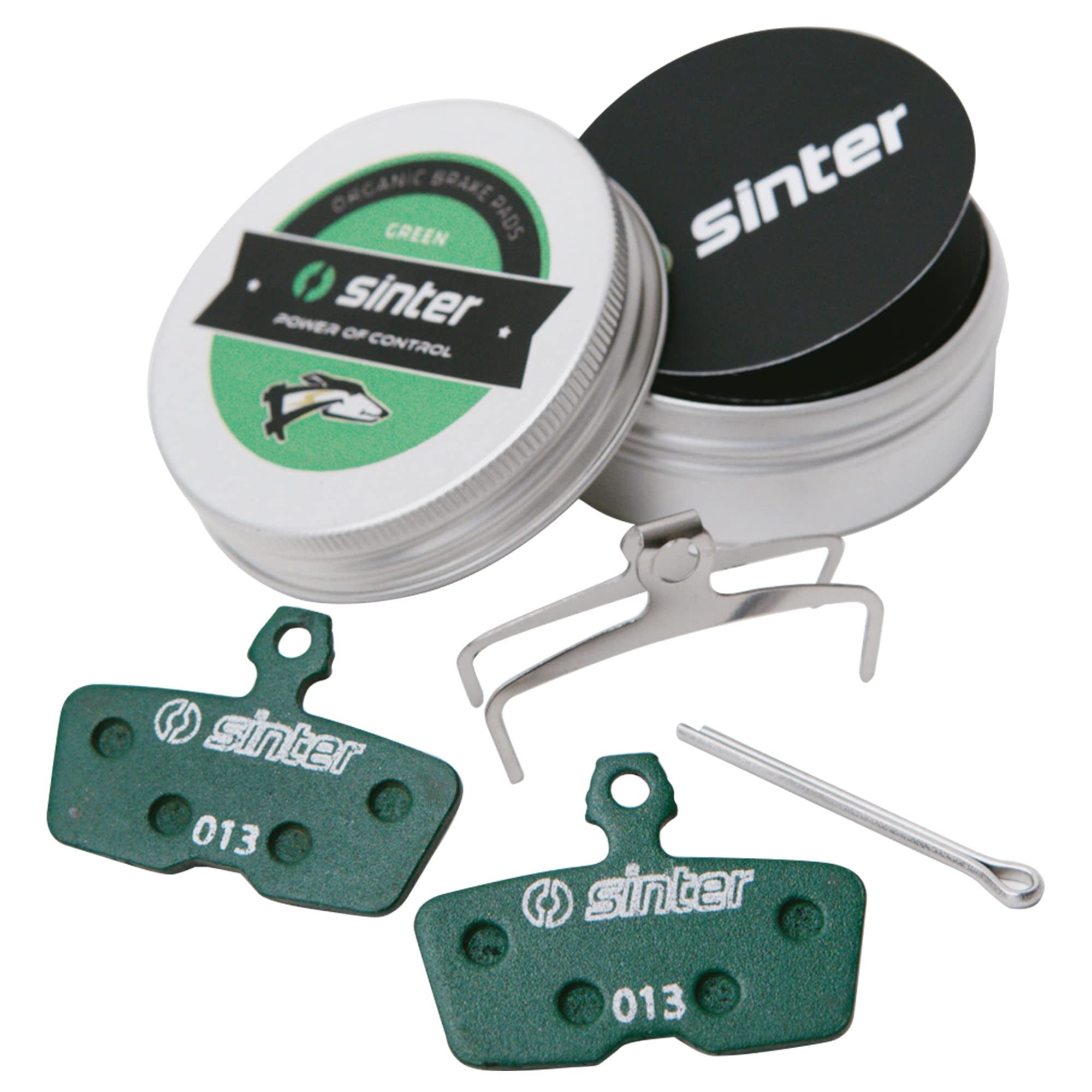 SINTER Premium brake pads for Shimano K02S, K03S, K04S resin, bicycle brake pads K type, organic bike disc brake for Shimano, Tektro, Rever