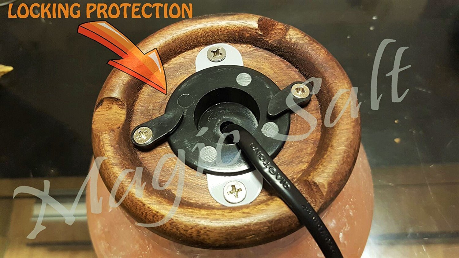 2-3 KG NATURAL PINK HIMALAYAN CRYSTAL ROCK SALT LAMP WITH DIMMER SWITCH AND BRITISH STANDARD ELECTRIC PLUG. 100% PREMIUM AND FINE QUALITY By MAGIC SALTÂ