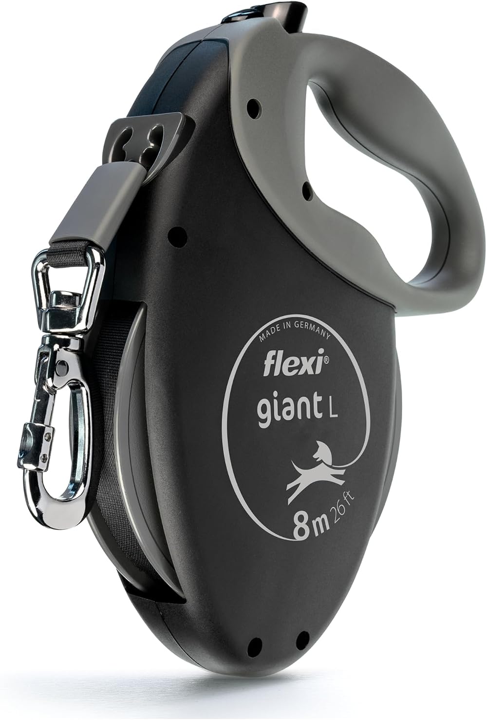 Flexi Giant Plus 8m Retractable Dog Lead 25kg Neon Strap Germany Made