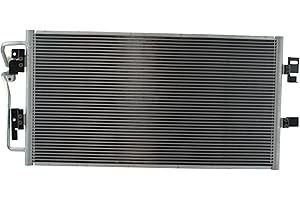 TRQ Air Conditioning A/C Condenser Compatible with 2000-2005 Buick LeSabre Pontiac Bonneville GM3030108