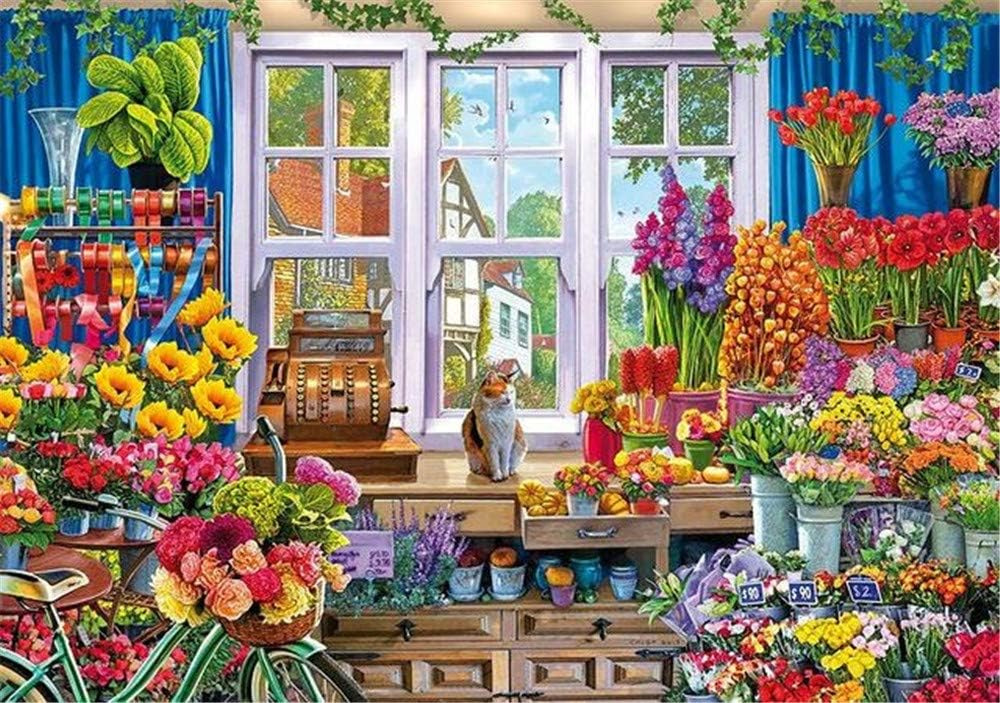 Nicole Knupfer DIY 5D Diamant Painting Kits,Malen Nach Zahlen Pflanze