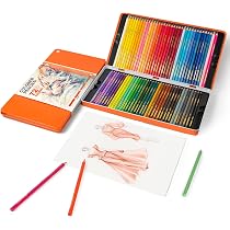 Woomer Premium Colored Pencils, 3.8mm Artists Soft Core, Good