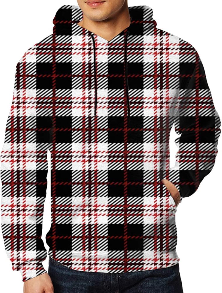 Red Buffalo Plaid Classic Art Mens 