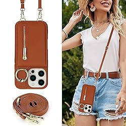 Jcxtrombulous Crossbody Wallet Case for iPhone 12