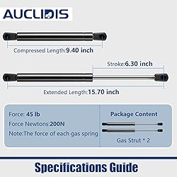 C16-22331 16 inch 45lb/200N Gas Strut Shock Spring