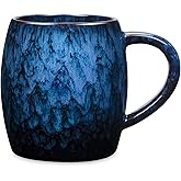 21 Oz Large Ceramic Coffee Mug, 600ml Handmade Pottery Big Tea Cup for Office and Home, Microwave and Dishwasher Safe, Unique