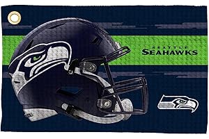 Northwest NFL Golf Towel – Official Licensed Microfiber Waffle Fabric, Absorbent 16x25 in Club Cleaning Accessory