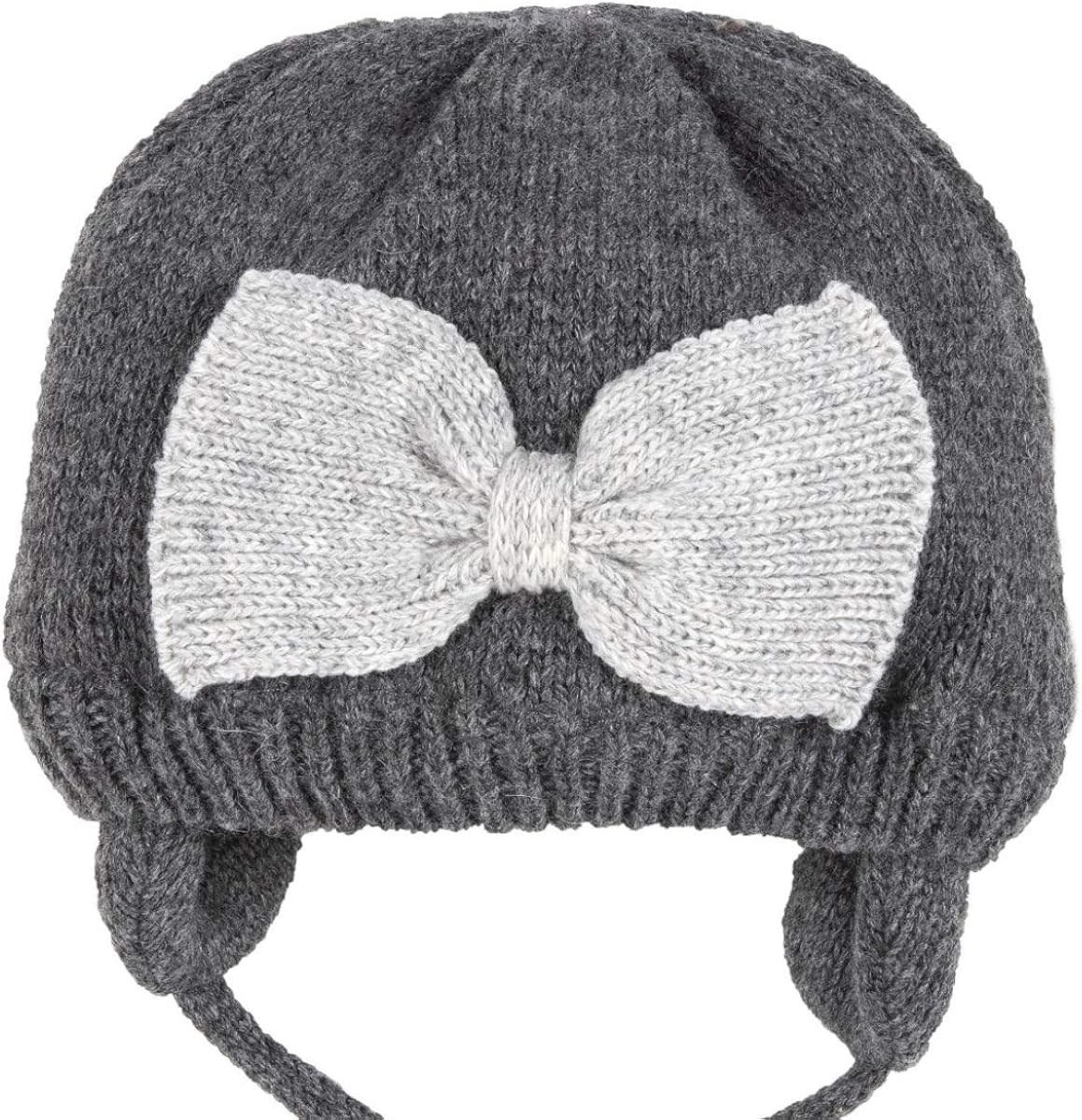 Chicco Bonnet Bebe Avec Cache Oreilles Nœud Brode En Relief Couleur Grise Collection Automne Hiver Gris 6 9 Mois Amazon Fr Vetements Et Accessoires