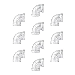 PIPE DÉCOR 1/2 in. Authentic Galvanized Malleable