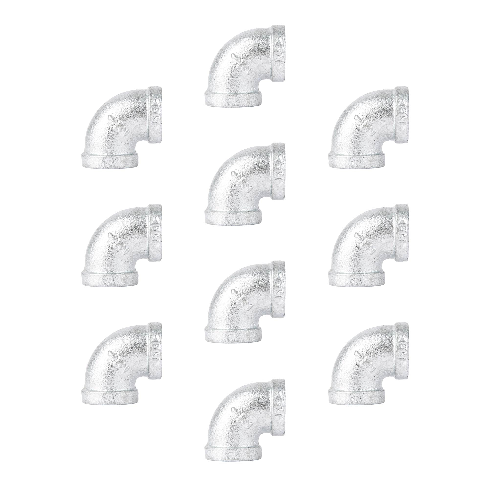 PIPE DÉCOR 1/2 in. Authentic Galvanized Malleable