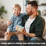 NUOBESTY Mini Pull Back Helicopter Toy 4.5 Inch Inertia Plane for Kids Realistic view 6