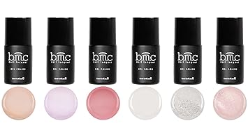 Sheer Iridescent Nail Polish maniology formerly bmc super sweet 6pc shimmering sheer soft pastel uv led gel