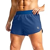 G Gradual Running Shorts for Men 3 Inch Lighweight Quick Dry Workout Gym Athletic Jogging Shorts with Inner Key Pocket
