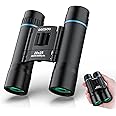 20x25 Binoculars for Adults Long Range - Deesoo Small Compact Binoculars for Kids - Mini Kids Binoculars for Hunting Bird Wat