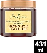 SheaMoisture Jamaican Black Castor Oil Strong Hold Styling Gel 431 ml view 2