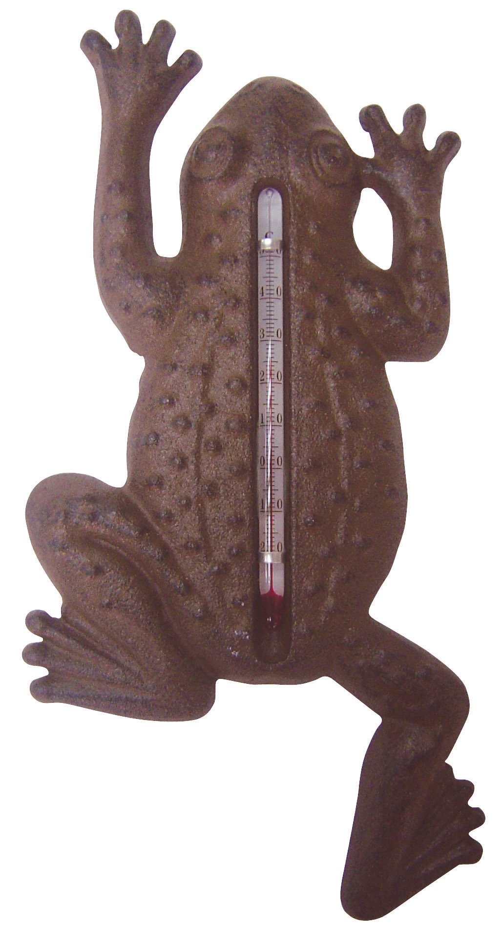 Fallen Fruits TH62 Cast Iron Frog Thermometer