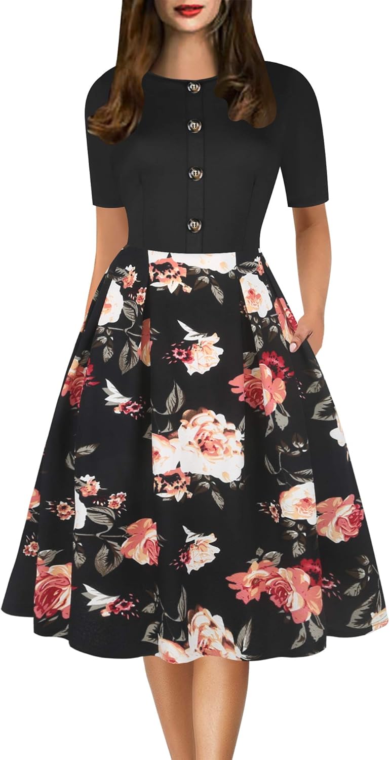 swing dress for work