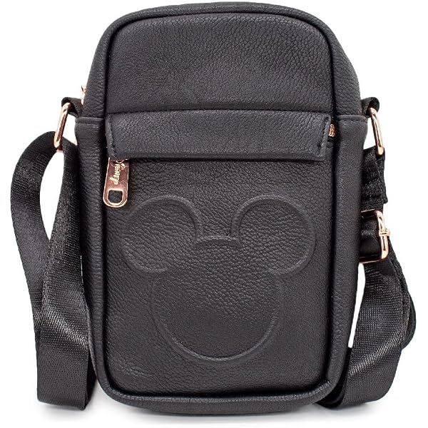 NWT Disney Vegan Leather Crossbody Sling Bag, Mickey Mouse Peace Fingers Buckle Down Disney Mickey Mouse Peace Fingers Crossbody  main image 3