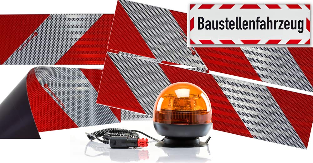 Kiwistar Magnetschild 'Zutritt Verboten Nur Mitarbeiter' – 30 Cm, Orange, Magnetisch, Reflektierend