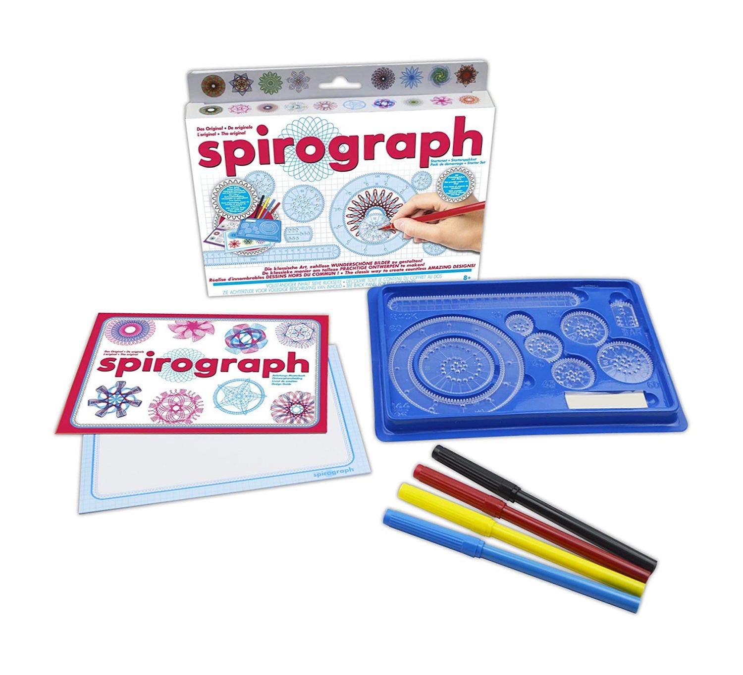 Spirograph 34342 Starter Set, Craft Kit, White