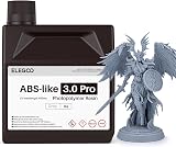 ELEGOO ABS Like 3.0 Pro Resin Grey 2000g for LCD UV 3D Printers - Scratch