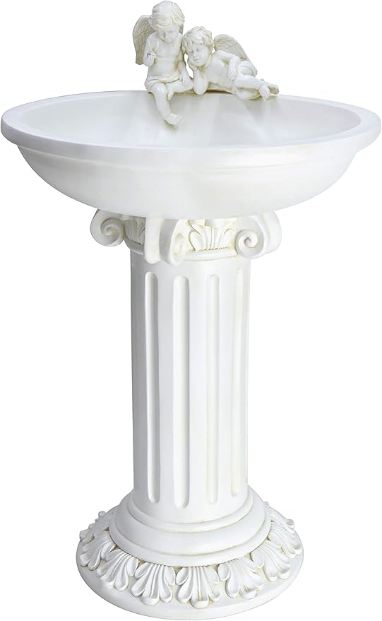 MP Essential - Fuente de Agua para jardín, diseño de ángel de querubín: Amazon.es: Jardín