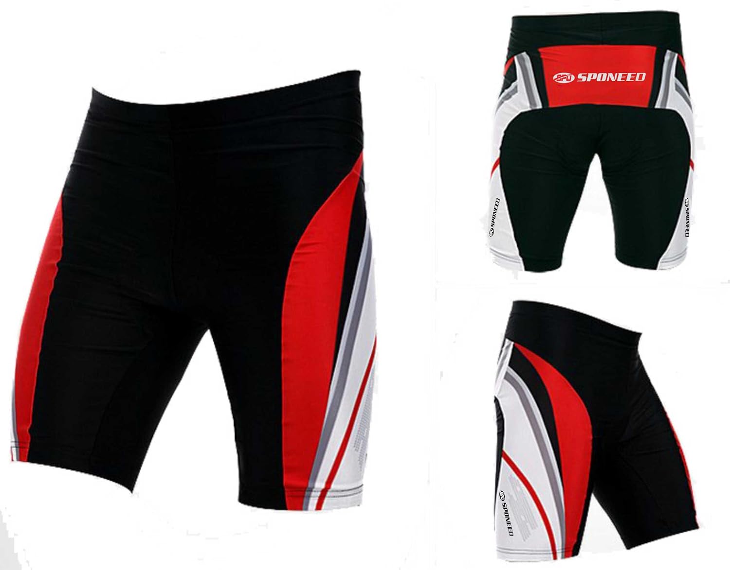 sponeed Bicycle Jersey for Men Cyclist Shirts and Shorts Set Short Sleeve Suits Padded Bike Pants: Clothing