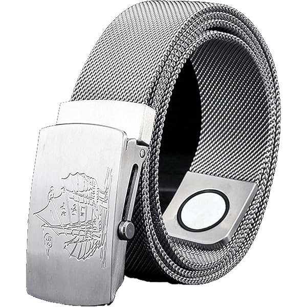 時計 LIDNM LEATHER CHAIN BELT SHADE GRAY The SILVER CLOUD Leather Belt | Scottsdale Belt Co