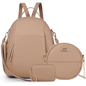 Small Backpack for Women Leather Mini Backpack Purse Roomy Shoulder Handbag | Trendy designer style mini backpack, Daily shou
