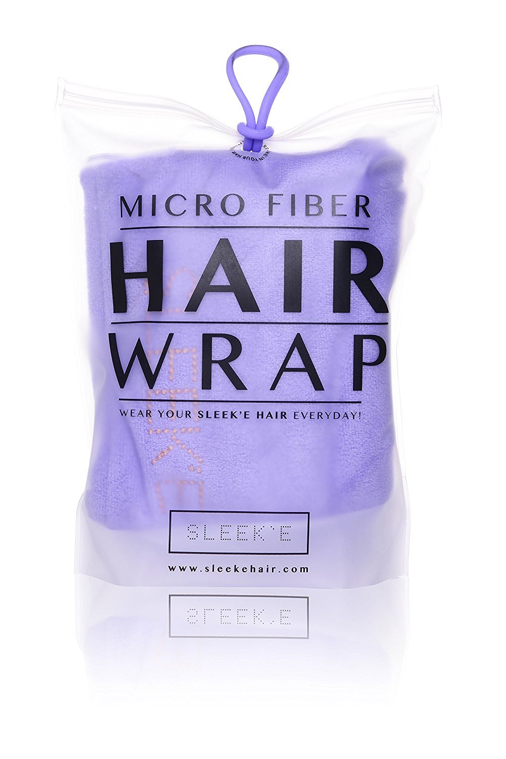 Sleek'e Microfiber Hair Wrap - Ultra Absorbent and Soft, Spa-Quality