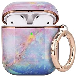 OLEBAND Airpod Case Cover with Keychain and Cute