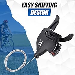 WEEROCK Bike Shifter Lever 6 Speeds Right Thumb