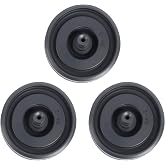 3 Pack Toilet Fill Valve Seal replacement for Kohler 83143 - Compatible with Fluidmaster 200/242/400/747 Models - Durable Rubber Diaphragm Assembly for DIY Leak Prevention &amp; Tank Repair