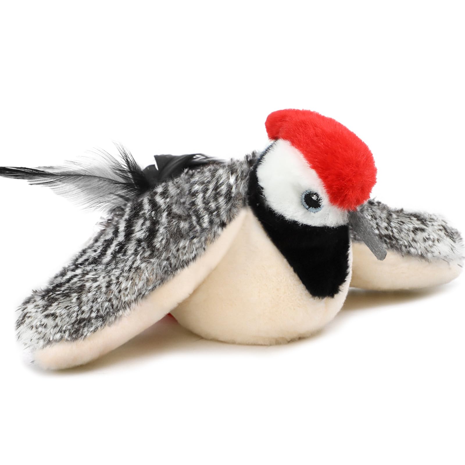 Photo 1 of Tocirelo Flapping Bird Cat Toy - Chirping Bird Cat Toy Flapping Wings for Bored Indoor Cats, Interactive Simulated Flying and Realistic Flappy Bird, Touch Activated 7.1" Kitten Kicker Toy with Catnip
