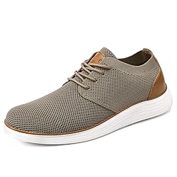 VILOCY Men's Fashion Dress Sneakers Casual Walking