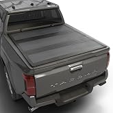 Tonotek Low Profile Tonneau Cover Fits 2024-2026 Toyota Tacoma | 5'1" Bed (60.5") | Tri-Fold Design | Aluminum Frame | Easy Install | Waterproof Seal | Fit OE Track System | TOGSLPT040