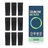 JJI Ceiling Fan Air Filter - Activated Charcoal