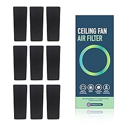 JJI Ceiling Fan Air Filter - Activated Charcoal