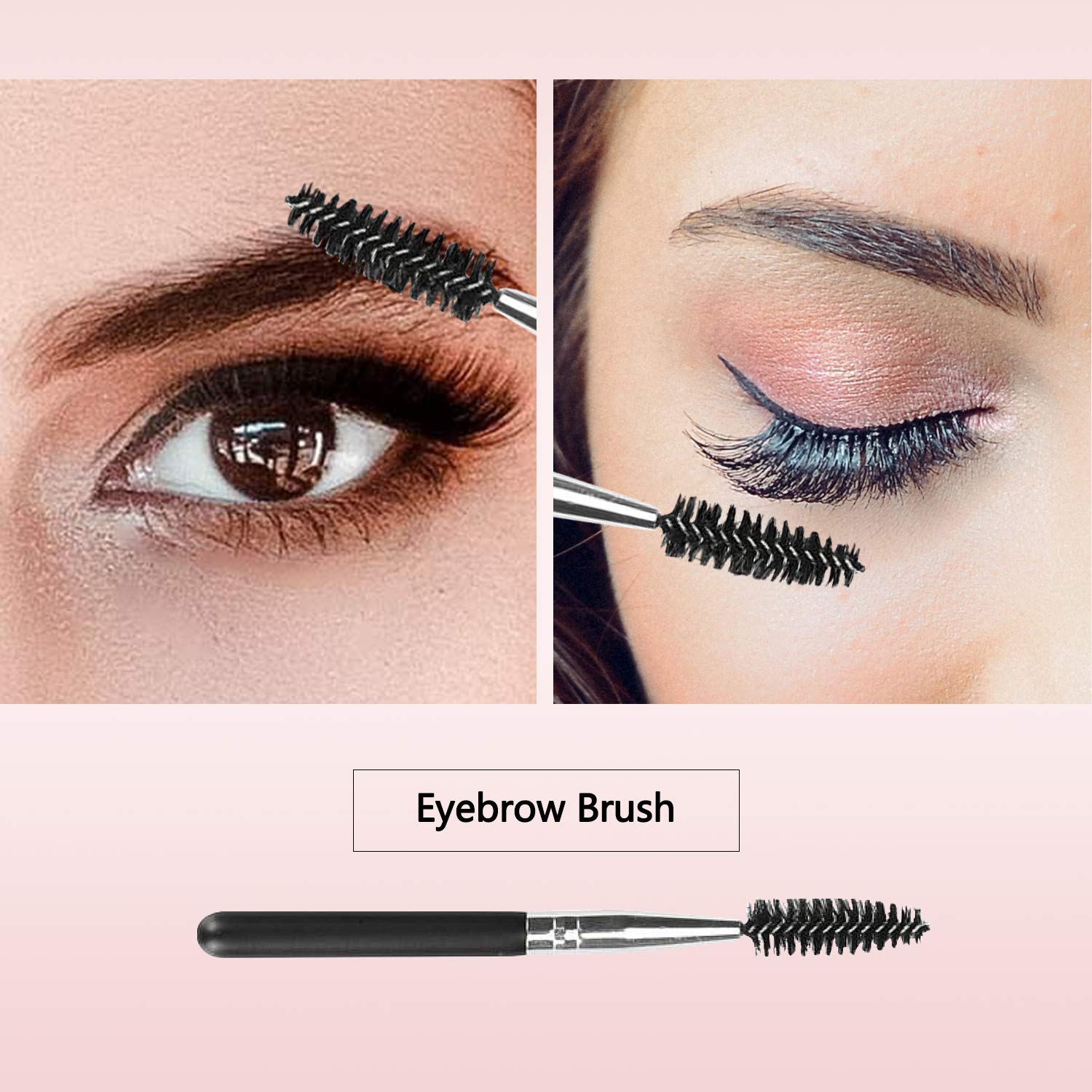Eyebrow Kit, 4 in 1 Stainless Steel Eyebrow Grooming Set, Eyebrow Scissors, Eyebrow Brush, Tweezers, Eyebrow Razor, Eyebrow Trim Tool Set for for Women Men (4Pcs): Beauty