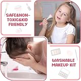 Dreamon Kids Make Up Set for Girls Washable Safe Makeup Kit 3 12 Years view 4