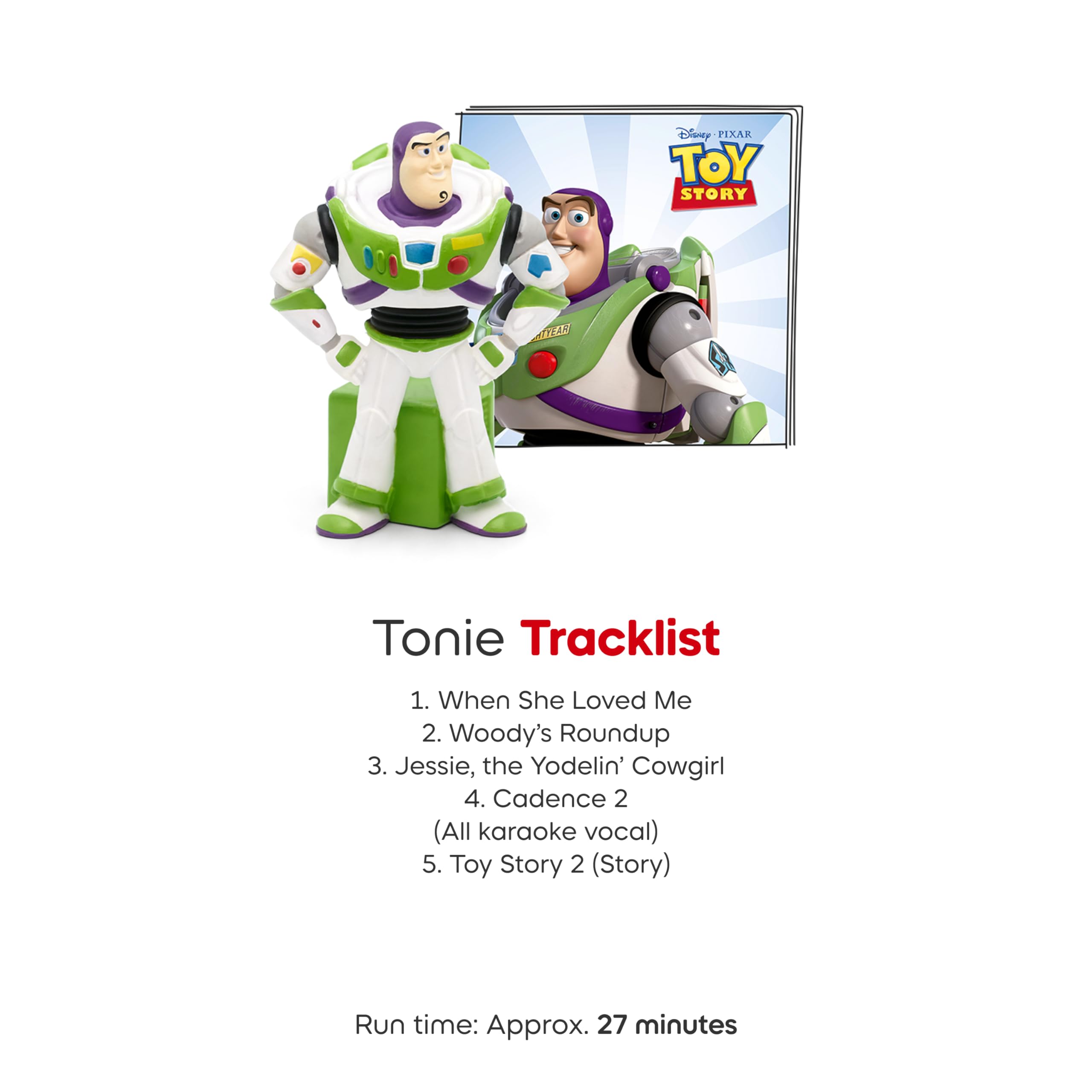 Tonies Buzz Lightyear Audio Toy Figurine from Disney's Toy Story 2