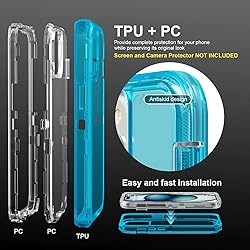 Follaroma for iPhone 15 Pro Case, Heavy Duty