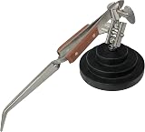 Jewellers Tools Adjustable 3rd Hand Base Vice and 4 Angled Tweezers Set view 8